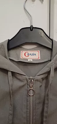 Giacca a vento con cappuccio, per donna, GRAZIA, mai usata - Foto 2