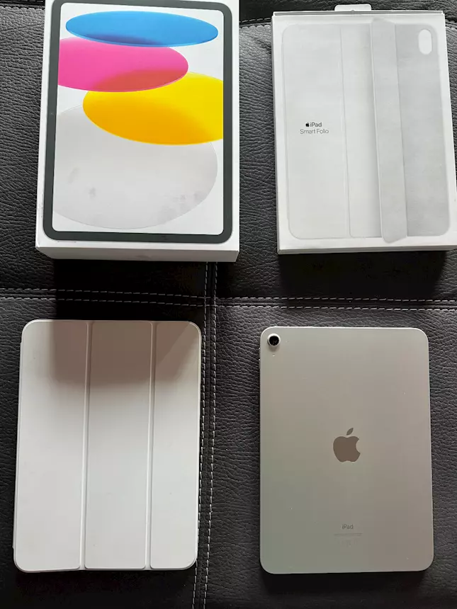 Foto 2Apple iPad 10 Wifi 64 gb argento 10 generazione