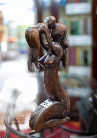 Scultura Etnica in Legno - 24533