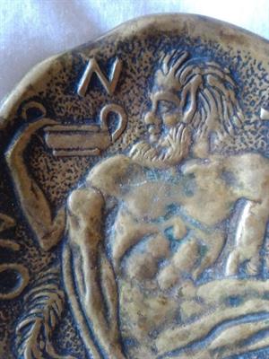 Piattino Art Decò in bronzo di MAX LE VERRIER - Foto 5