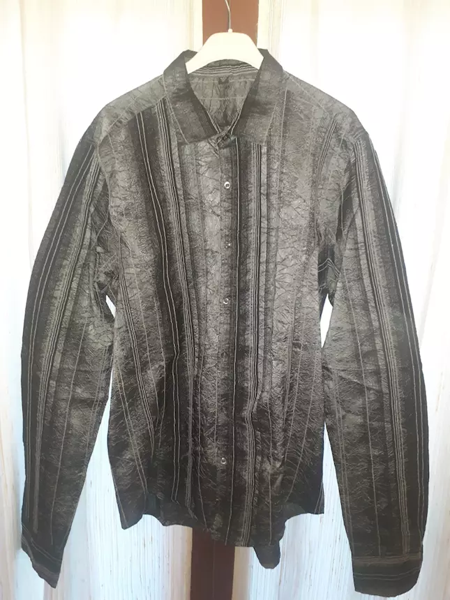 RAFYZY Camicia Da Uomo Con Risvolto, Stampa Retrò, Blocco Del Colore Tendenza Allentato Bello Streetwear Top Casual Da Esterno Xxl 119901559