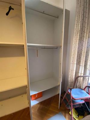 Armadio TiSettanta ad angolo, colore chiaro - Foto 3