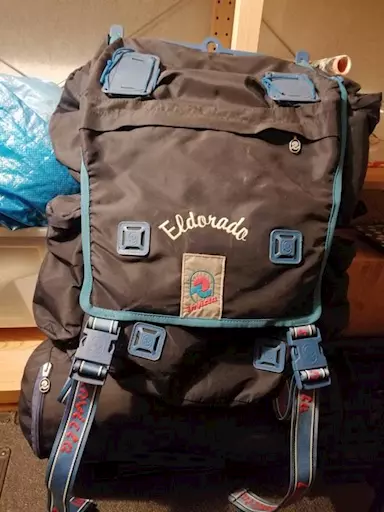 Zaino Invicta Eldorado 75 lt. + sacco a pelo