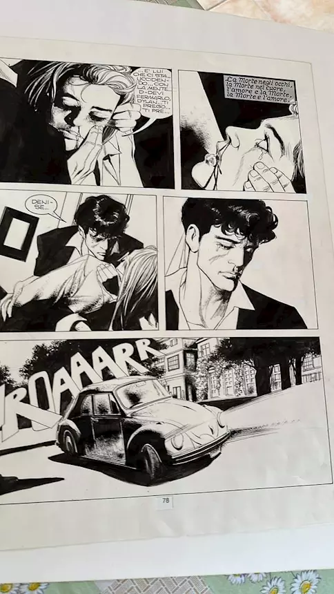 Tavole originali dylan dog