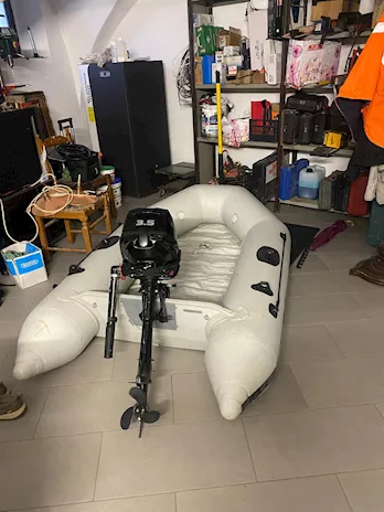 Gommone tender e motore Mercury