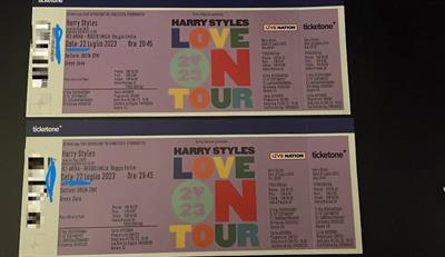 HARRY STYLES LOVE ON TOUR 22 LUGLIO 2023