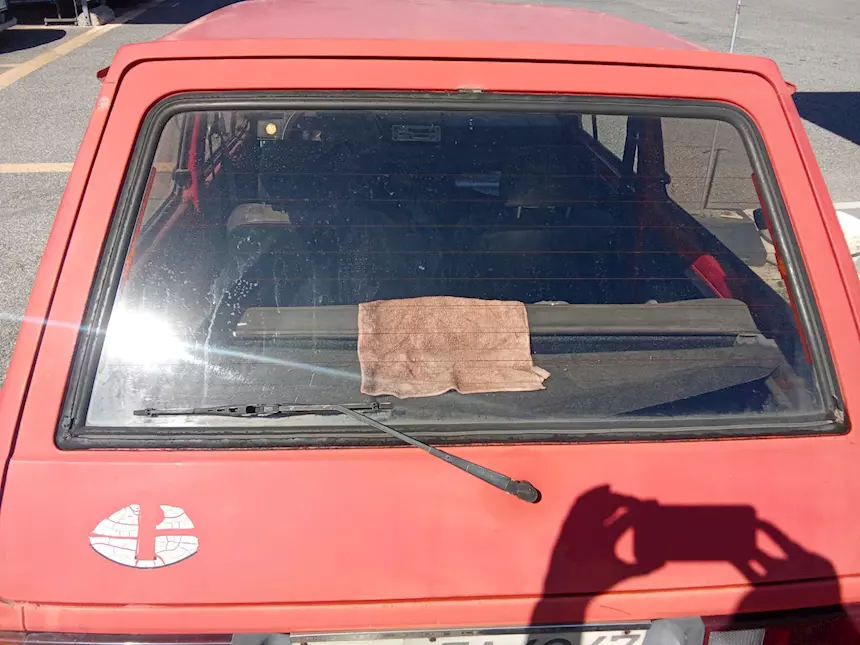 Innocenti Small 500 LS rossa del 1991 Km 150000 Utilitaria - Foto 3