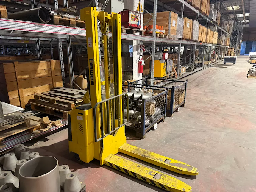 Carrello elevatore uomo a terra Samag, modello EGO 10