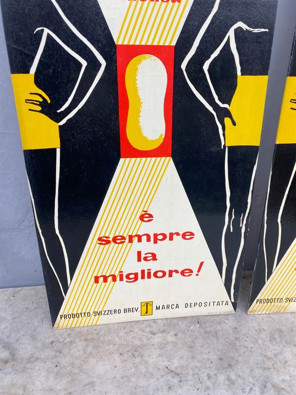 CARTELLI INSEGNE PUBBLICITà VINTAGE original advertising, in buone condizioni - Foto 2