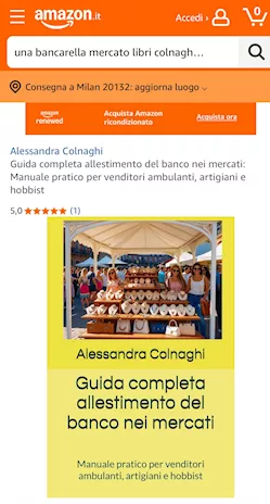 Come si allestisce una bancarella in un mercato