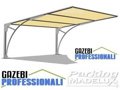 Carport tettoia auto box copertura gazebo pvc, marca MadeluX - Foto 2