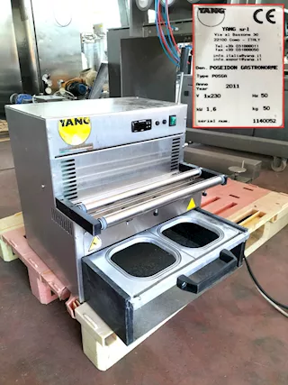 Termosigillatrice per vaschette alimentari usata