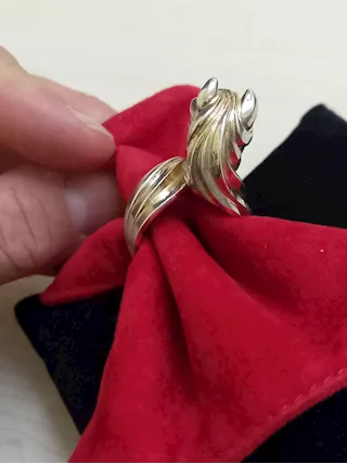ANELLO CAVALLO IN ARGENTO 925 PLACCATO ORO 18K, LEGGERE TUTT, modello si - Foto 4
