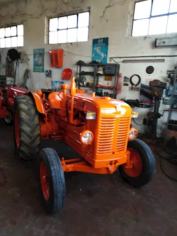 Fiat 25r 2rm-soll.presa di forza-aratro originale