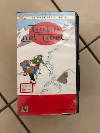 Hergé le avventure di tin tin nel Tibet.