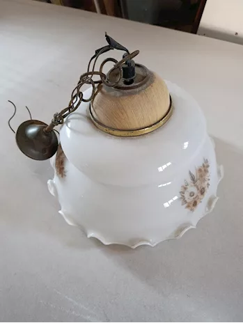 Lampadario cucina vintage