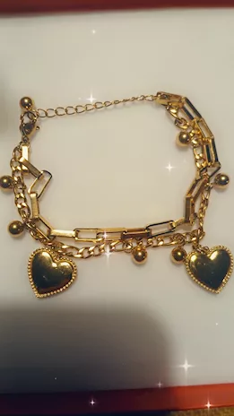 Bracciale doppio giro 18k