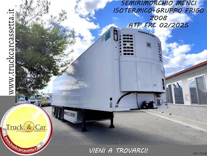 Semirimorchio Menci - 2008 - isotermico + frigo ATP FRC 02/25