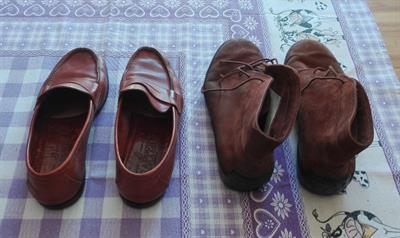Numero 41, 2 paia di Scarpe da uomo, colore marrone, marca Trapper - Foto 4