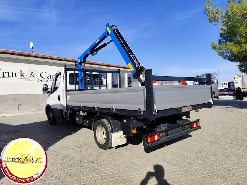 Foto 7Iveco Daily 35 C 16 - 2022 - cassone ribaltabile Km 355644, colore esterno Bianco