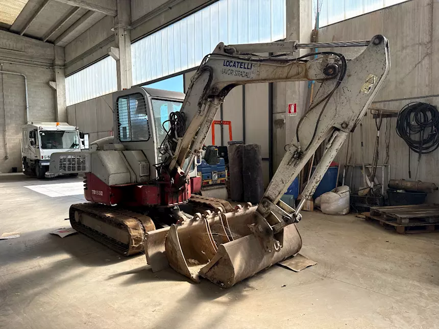 Escavatore cingolato Takeuchi mod. TB153FR Anno 2007