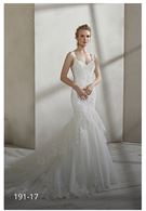 Abito da sposa sirena tutto in pizzo