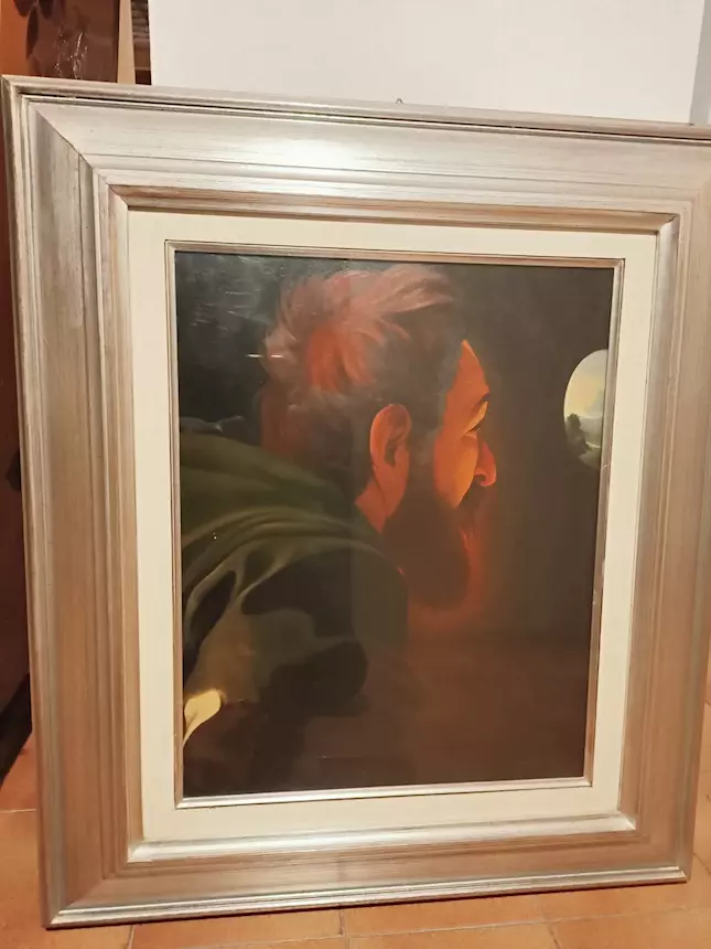 Tableau Moderne Sur Toile - Art Abstrait Vertical Par LucaBrogiArt - Fabriqué En Italie