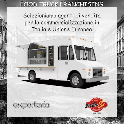Agente di Vendita - Food Truck Franchising Gustasì