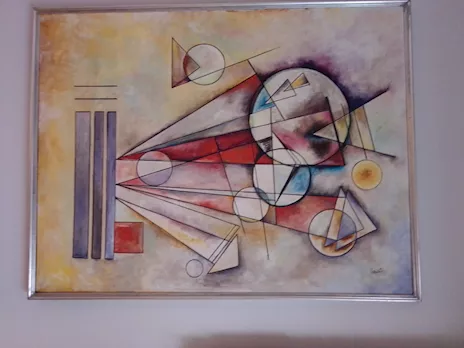 Quadro Grandi Dimensioni Geometrico