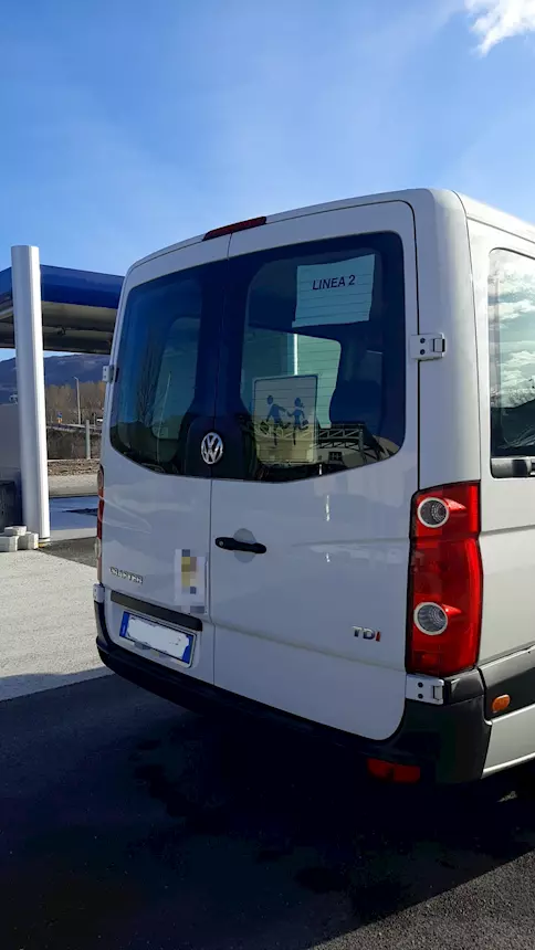Foto 2Volkswagen Crafter Bus 9 posti Anno 2014 Km 180000 Euro 5