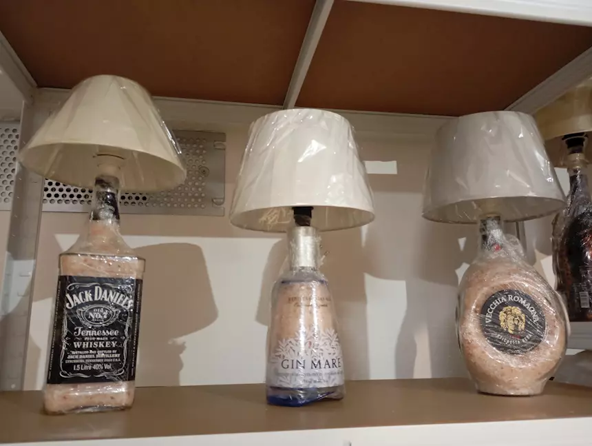 Abajour Bottle Decorative