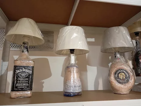 Abajour Bottle Decorative