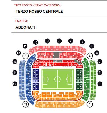  1 - 3 anello Rosso