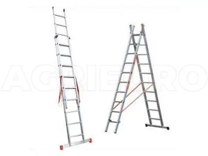 Scala in alluminio 2x14