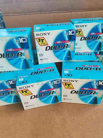 Lotto da 100 DVD+R Marca Sony - Anteprima 1