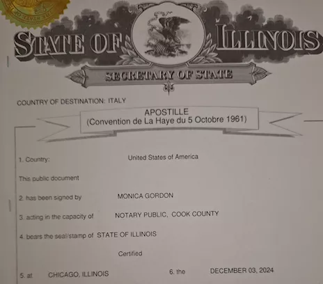 Traduzioni giurate - asseverate in tutte le lingue Apostille