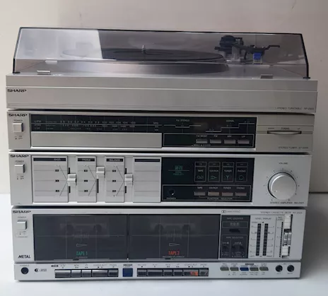 Hi-Fi giradischi Sharp RP SM ST RT (anni 80), modello SM2323, ottimo stato - Foto 2