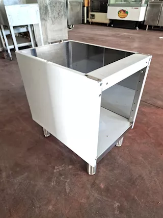 Mobile inox per fry top usato