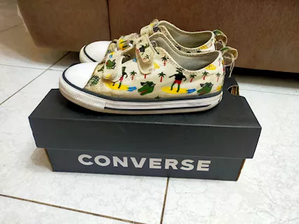 Scarpe Converse bimbo numero 26