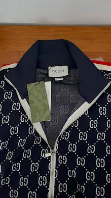 Tuta Gucci completa blu con monogram - Foto 3