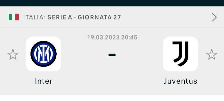 Biglietti Inter - Juventus - in vendita a Milano