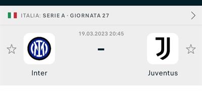 Biglietti Inter - Juventus