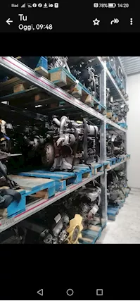 Motore RN. Megane 2serie 1.5 D. Sigla k9kp7 Siemens 2007