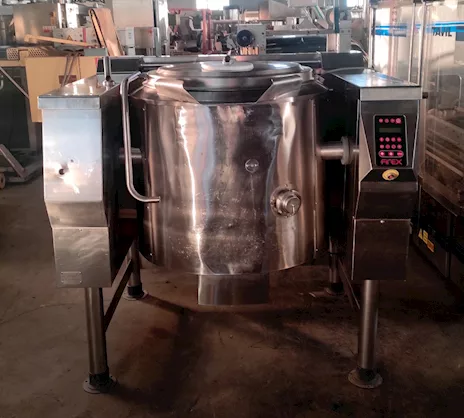 Pentola industriale a vapore Firex 180 litri