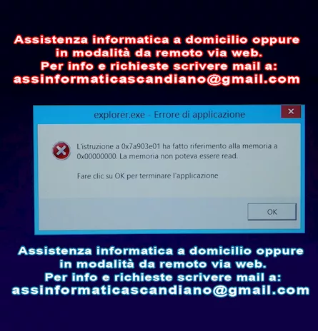 Tecnico informatico assistenza risoluzione problemi a domicilio