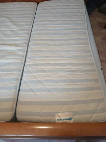 Letto matrimoniale, in legno massello - Anteprima 6