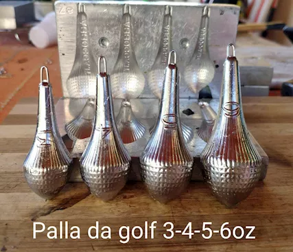 Si realizzano piombi da pesca - Foto 6