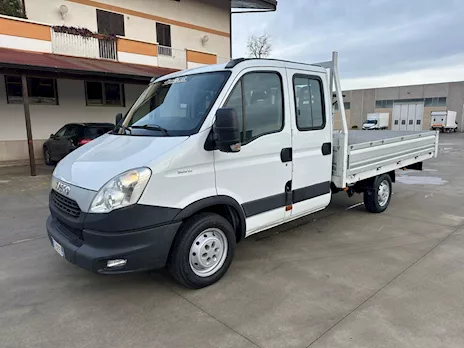 Daily 35S15 doppia cabina cassone fisso