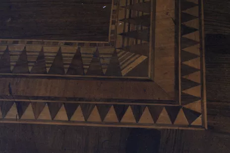 Antico tavolo Sorrento 1860 in noce - Foto 6