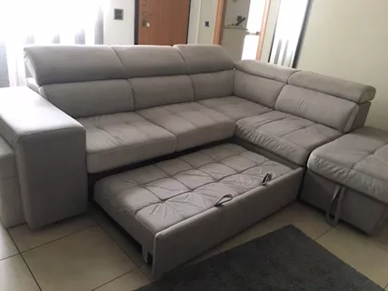 Divano letto angolare